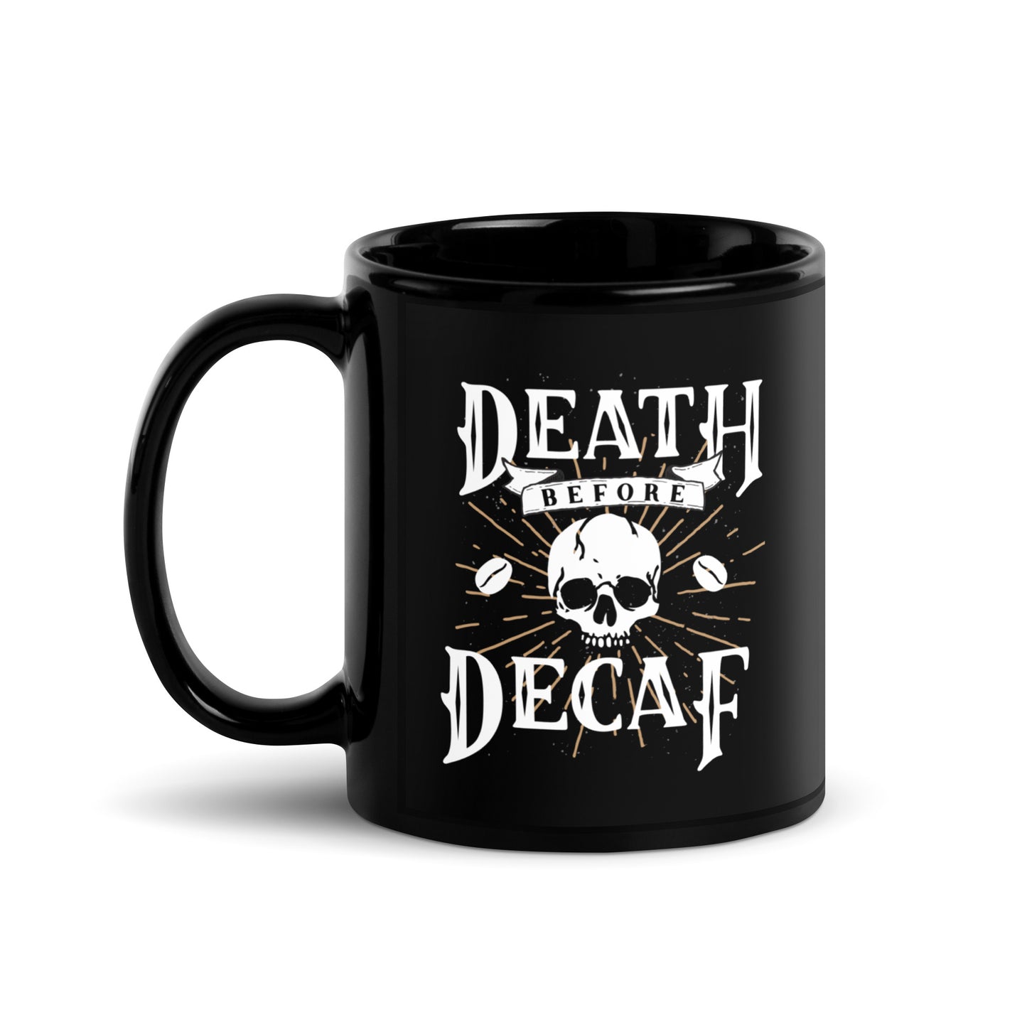 Death Before Decaf Mug