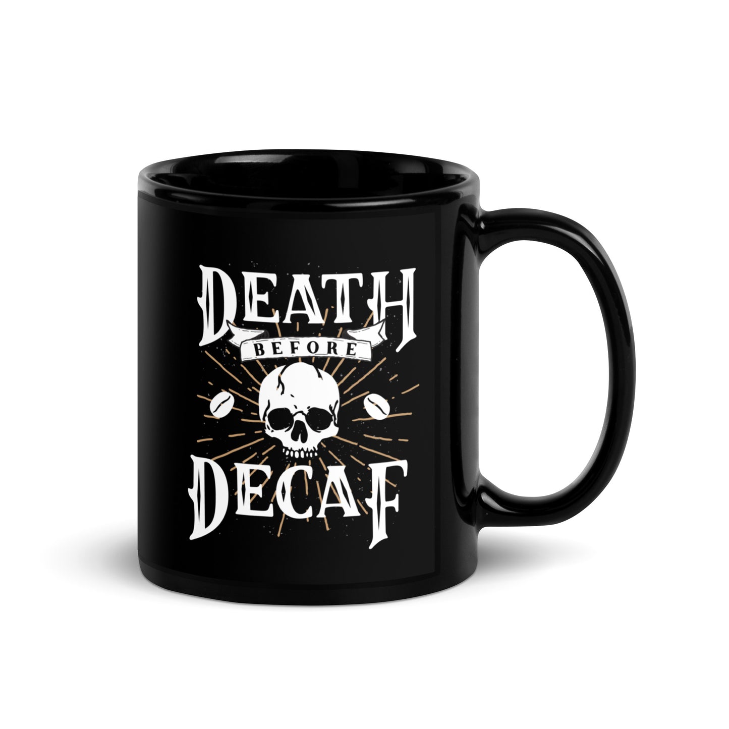 Death Before Decaf Mug