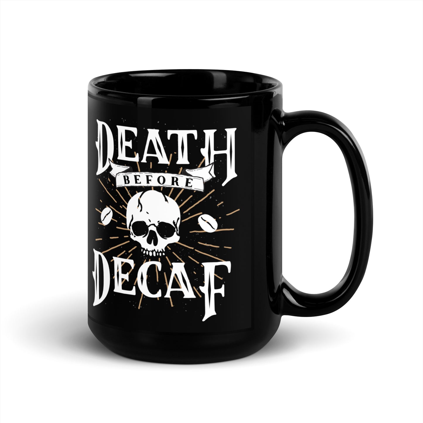 Death Before Decaf Mug