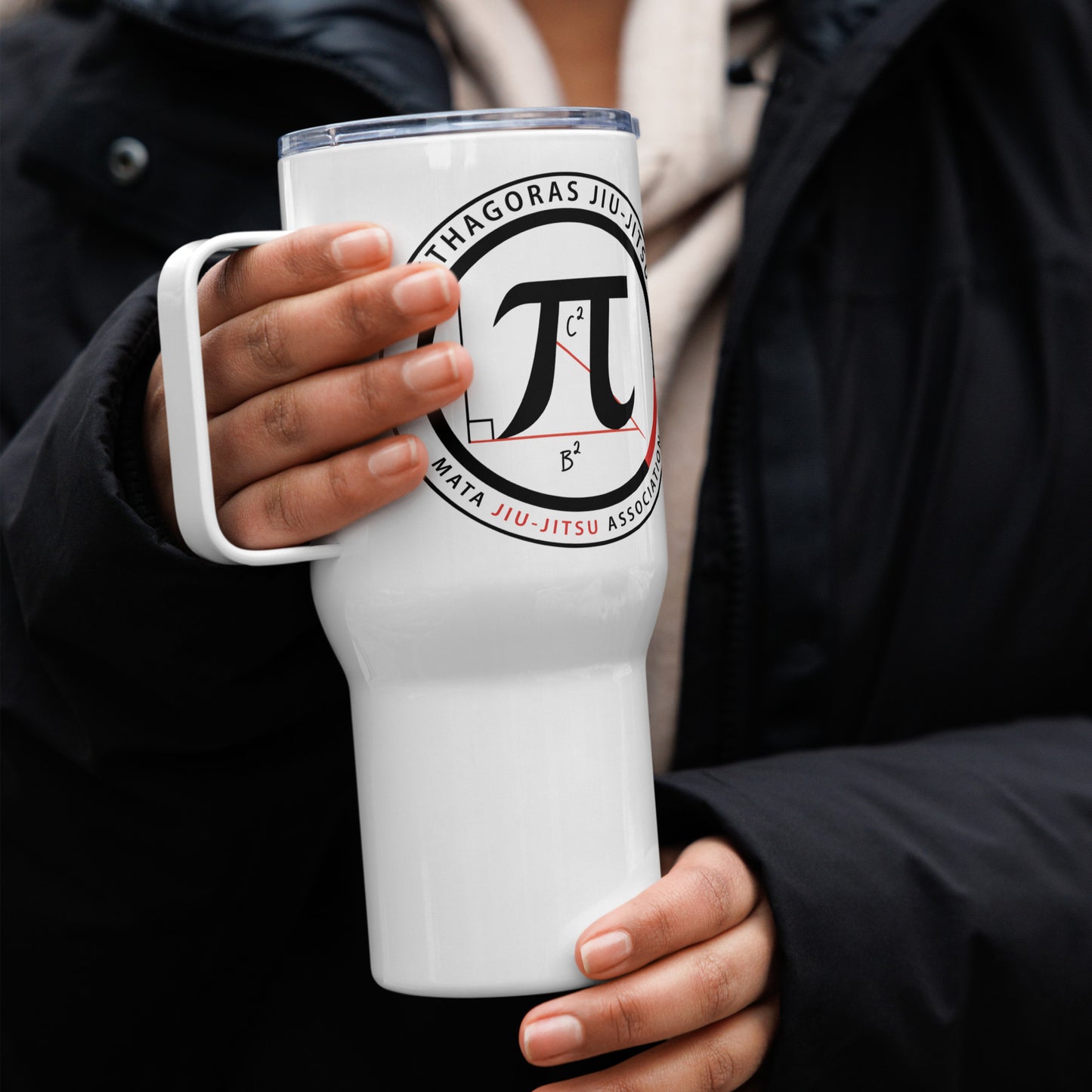 Pythagoras Jiu-Jitsu Travel Mug